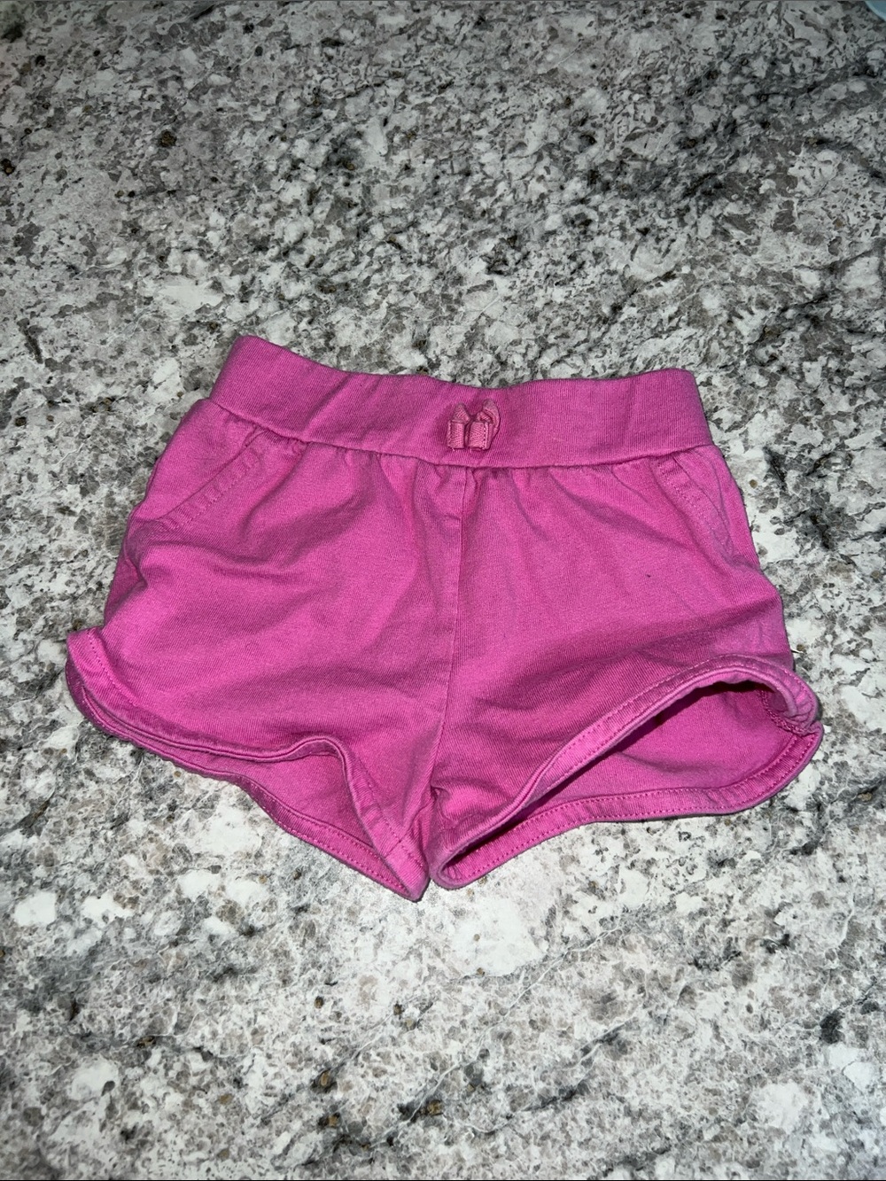 George Pink Girls' Athletic Shorts